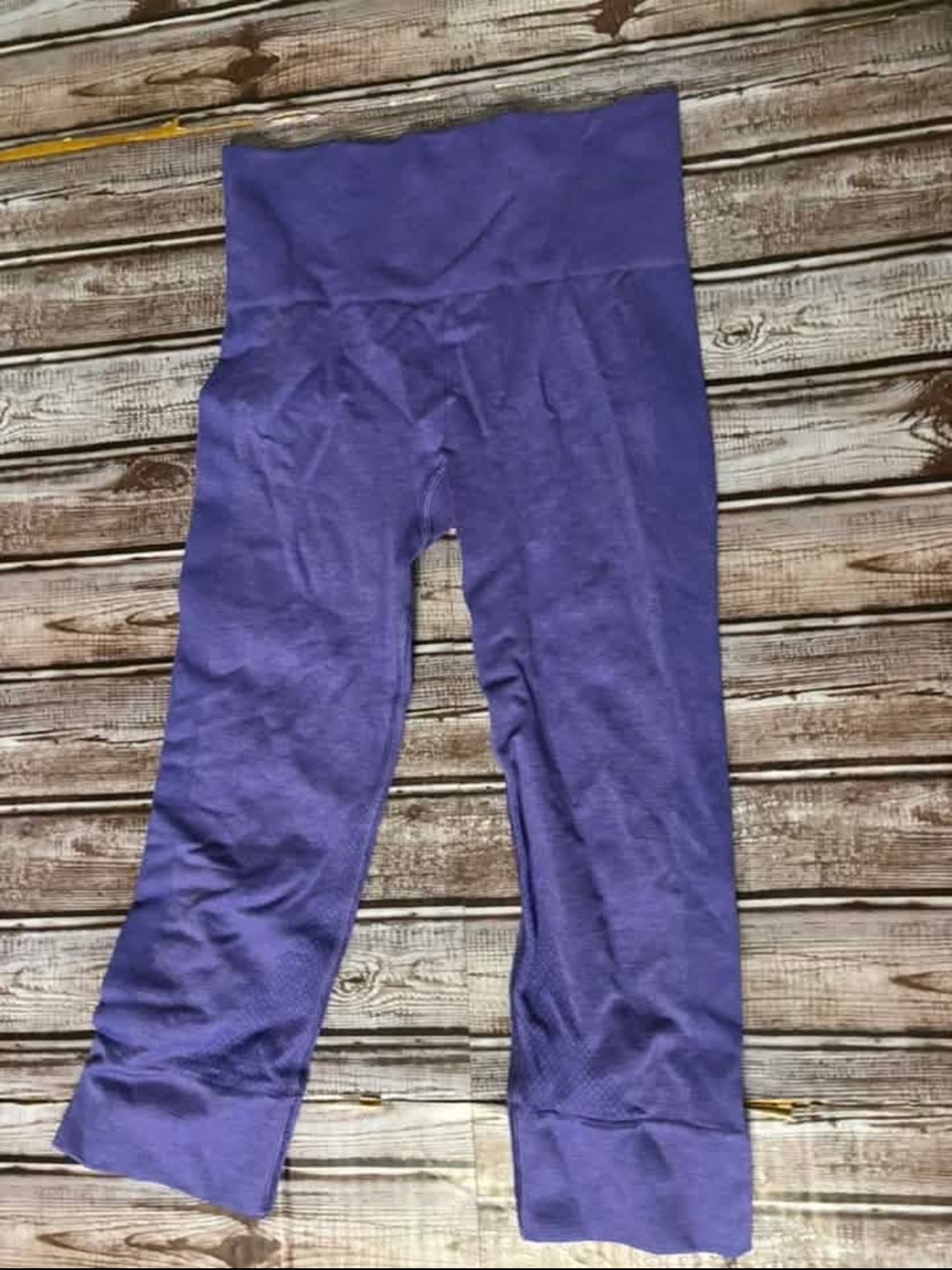 Womens Lululemon Purple Pull-On Leggings